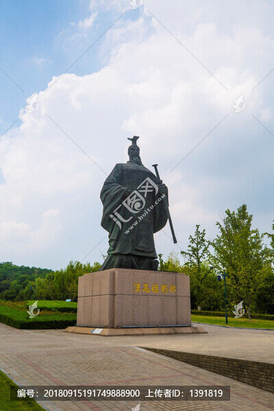 徐州漢文化景區(qū)漢高祖劉邦像