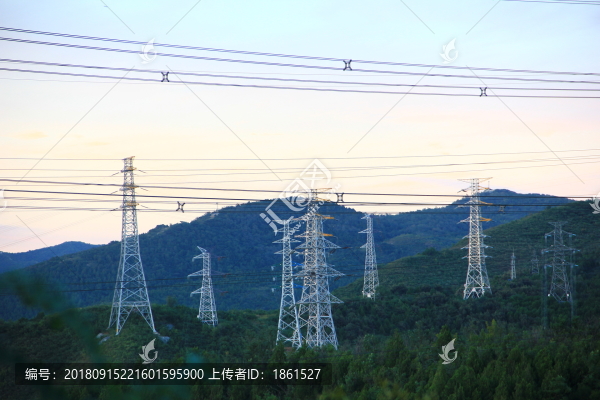 北京西山林場高壓電纜