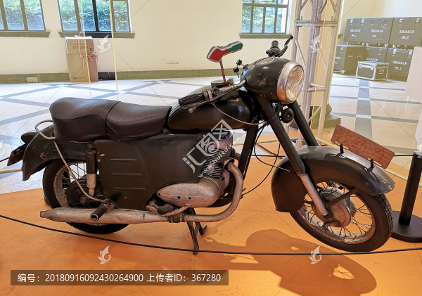 老款國(guó)產(chǎn)摩托車