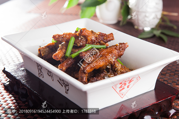 干菜燒雞爪