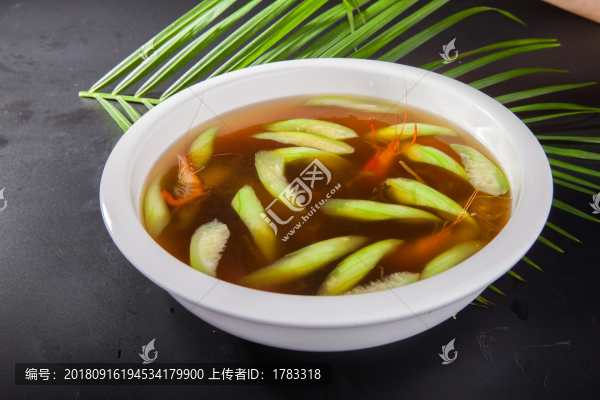 干菜絲瓜蝦湯