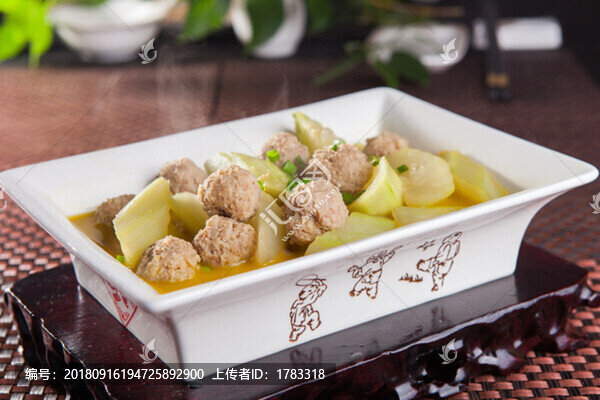 蒲瓜燒肉圓