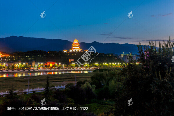 寶雞夜景