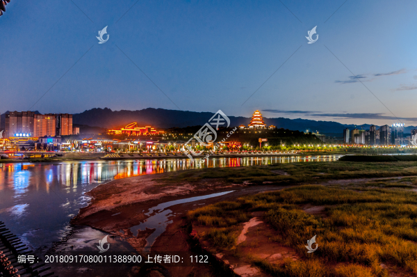 寶雞夜景