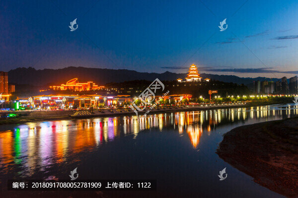 寶雞夜景