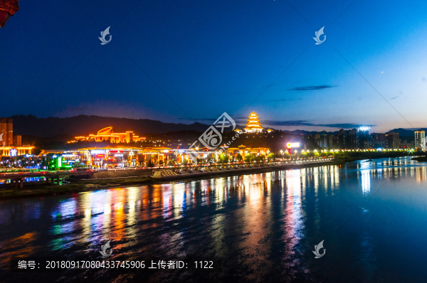 寶雞夜景