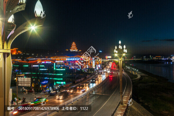 寶雞夜景