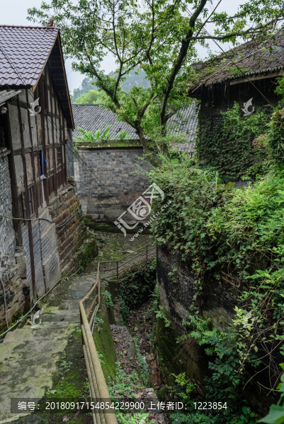 古鎮(zhèn)老房子老巷子老街道