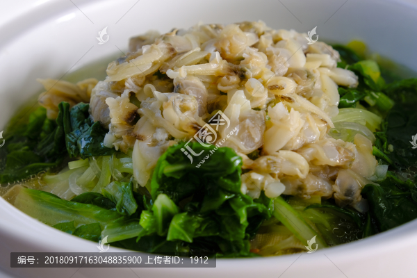 青菜蛤蜊湯