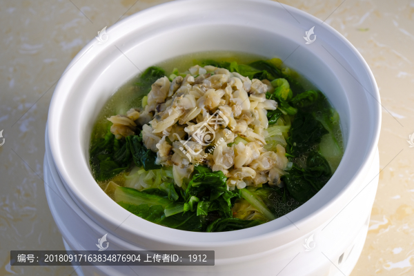 青菜蛤蜊湯