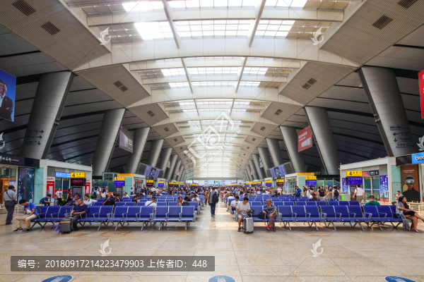北京南站候車大廳