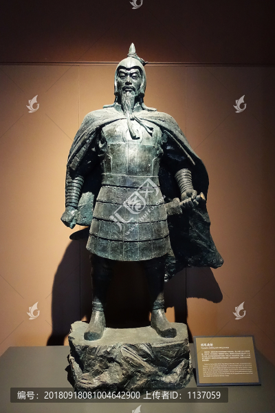 趙武靈王胡服騎射雕塑