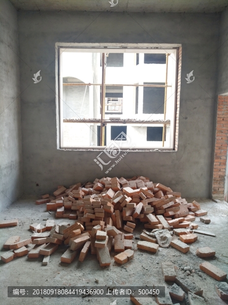 堆砌的磚塊