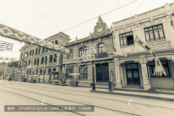 老上海租界街景