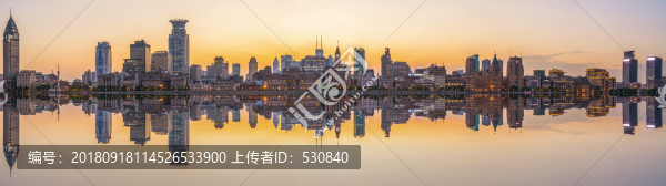 上海外灘全景大畫幅