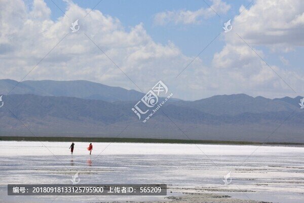 茶卡鹽湖