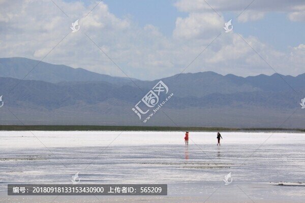茶卡鹽湖