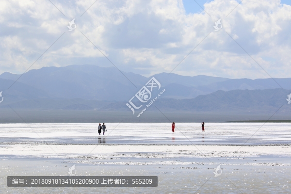 茶卡鹽湖