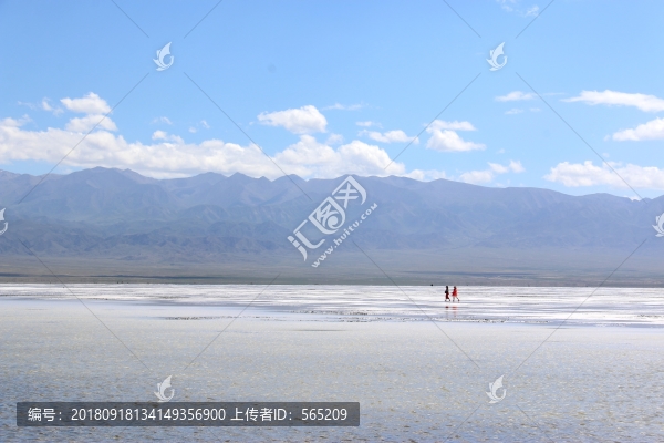 茶卡鹽湖