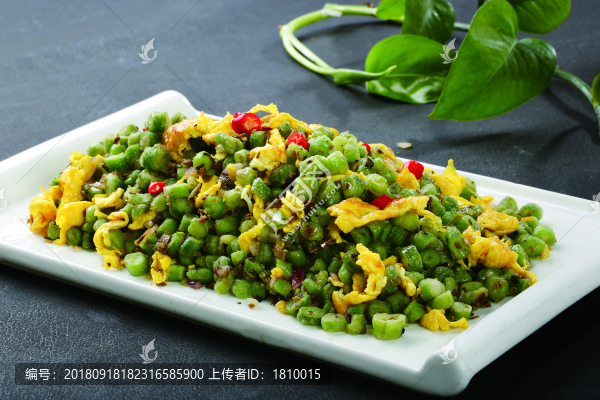 媽媽炒豆角