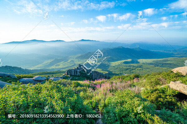 冰山梁自然風(fēng)光