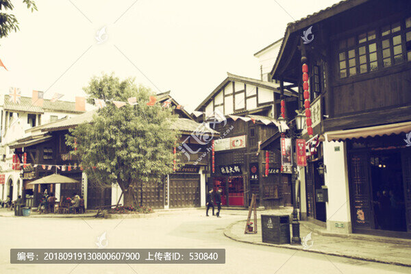 重慶古鎮(zhèn)街景