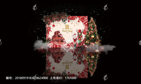 圣誕風(fēng)婚禮造景區(qū)