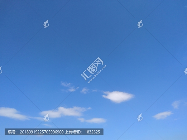 藍天白云