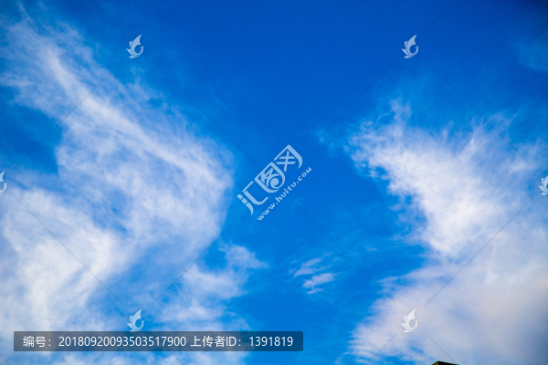 藍天白云
