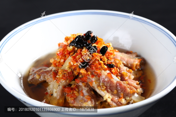 豆辣蒸排骨