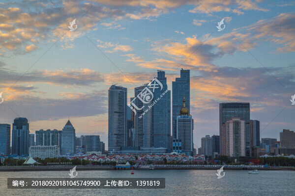 青島落日