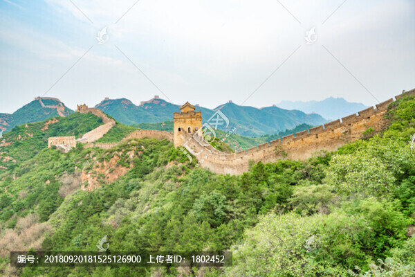 夏天的金山嶺長(zhǎng)城