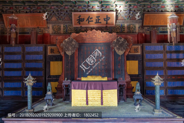 北京故宮宮殿內(nèi)部