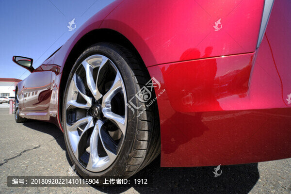 紅色跑車