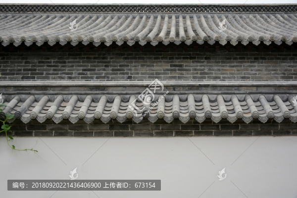 青瓦白墻