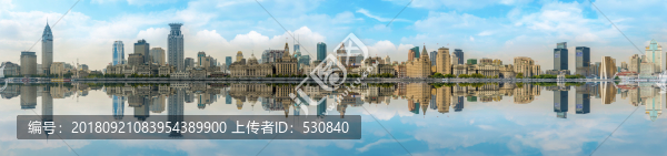 上海外灘全景大畫幅