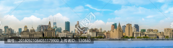 上海外灘全景大畫幅