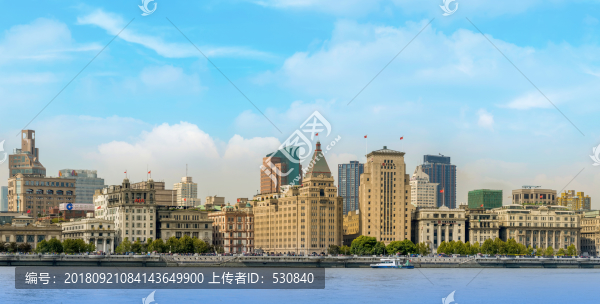 上海外灘全景大畫幅