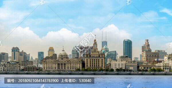 上海外灘全景大畫幅