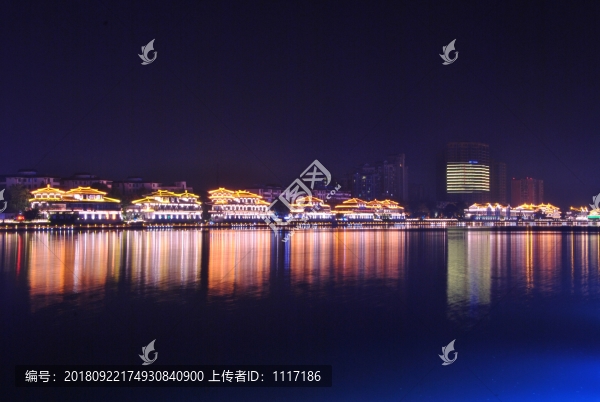 廣漢濱江夜色