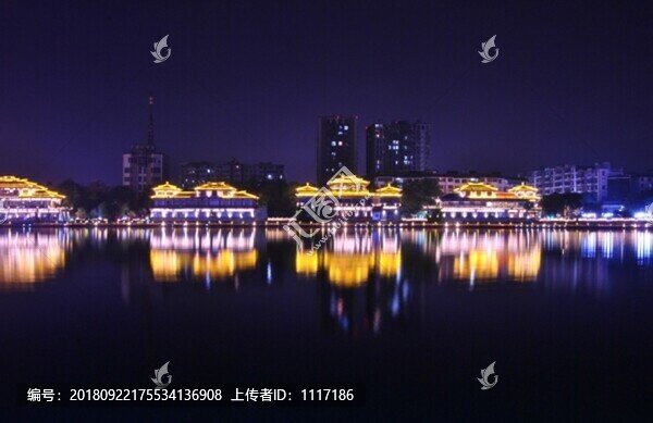 四川廣漢夜色