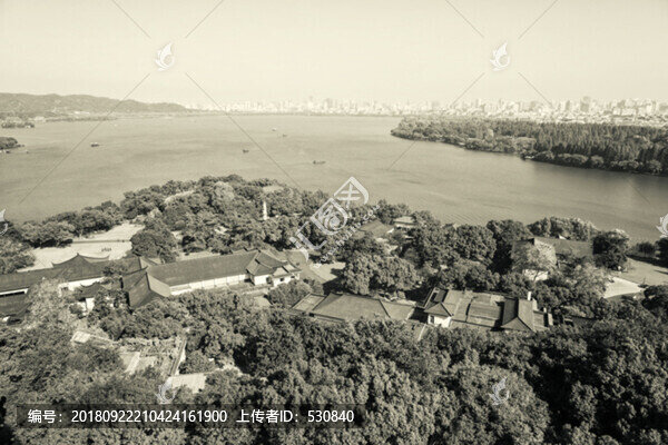 西湖全景