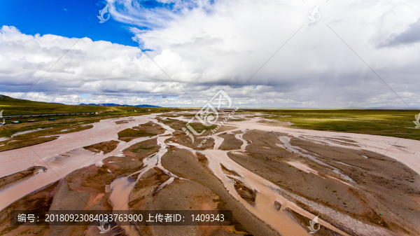 青藏線沱沱河