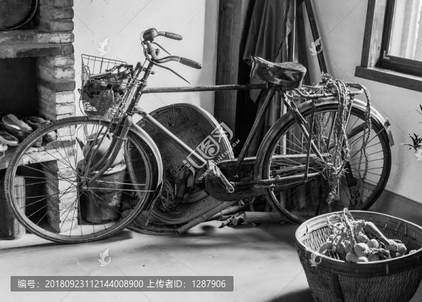 28寸老式自行車