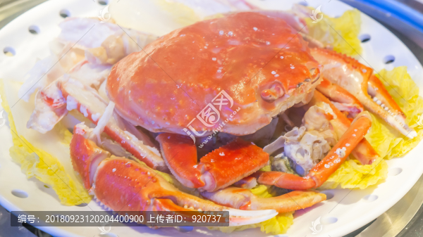蒸海蟹
