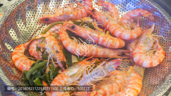 蒸九節(jié)蝦