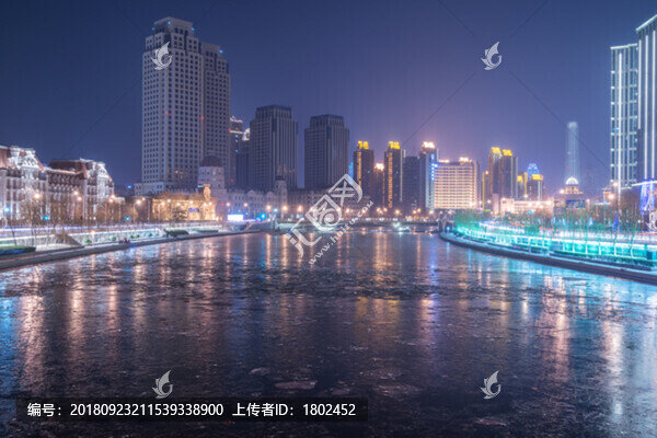 天津城市夜景風(fēng)光