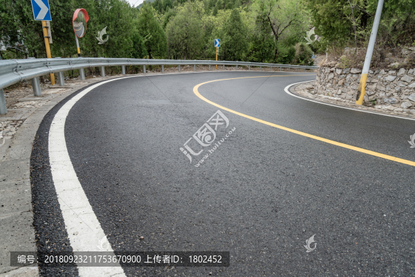 公路路面特寫素材