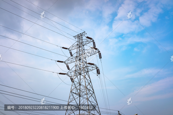 工業(yè)電力高壓線路