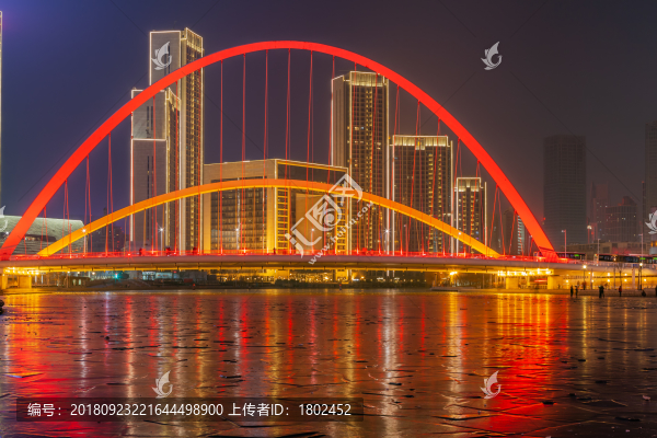 天津城市夜景